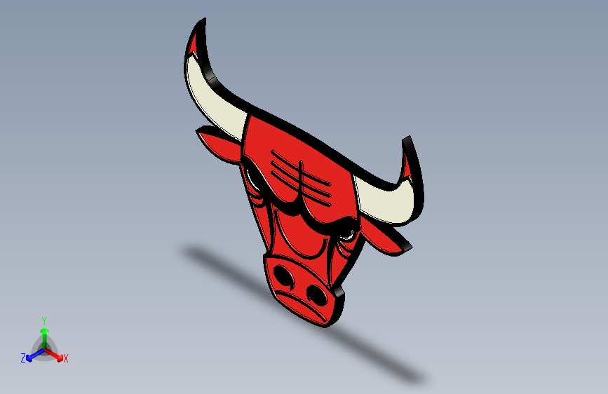 19-NBA球队logo Chicago Bulls