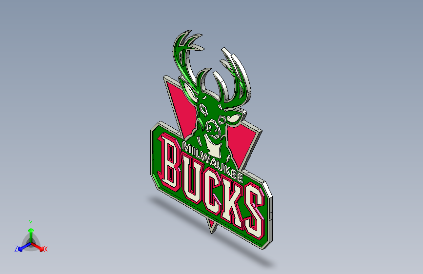 24-NBA球队logo Milwaukee Bucks