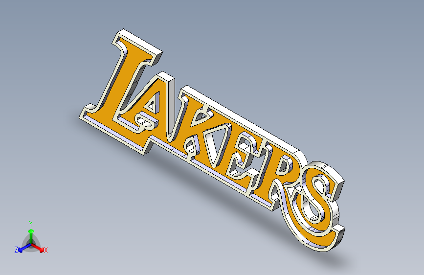 25-NBA球队logo Los Angeles Lakers 3