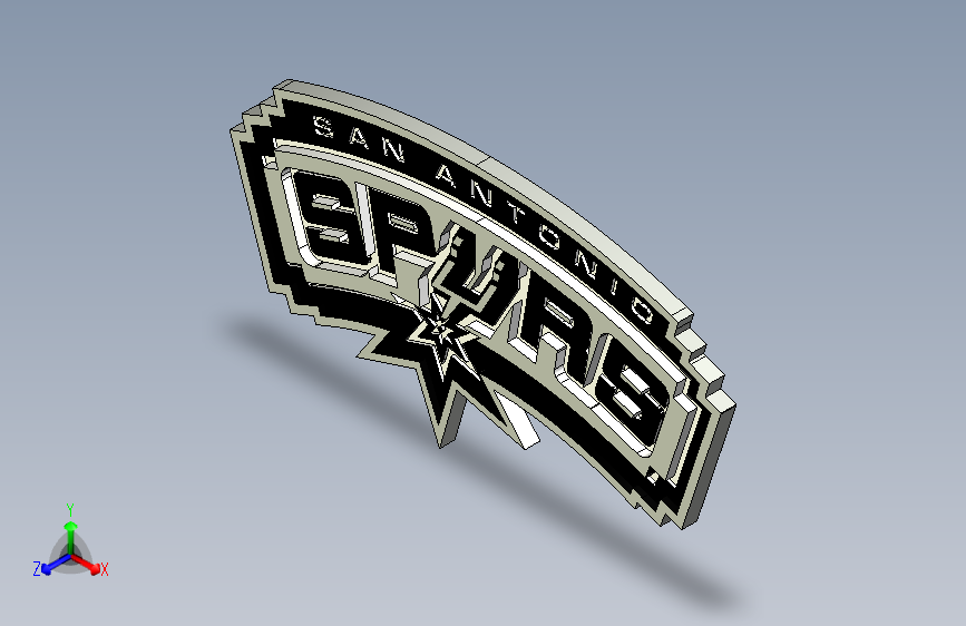 32-NBA球队logo San Antonio Spurs