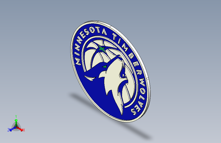 36-NBA球队logo Minnesota Timberwolves