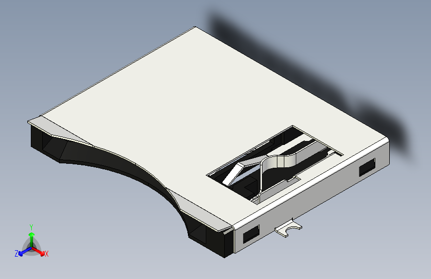 09-SD卡插槽 micreo存储卡 micro-sd-socket-1 1 STP