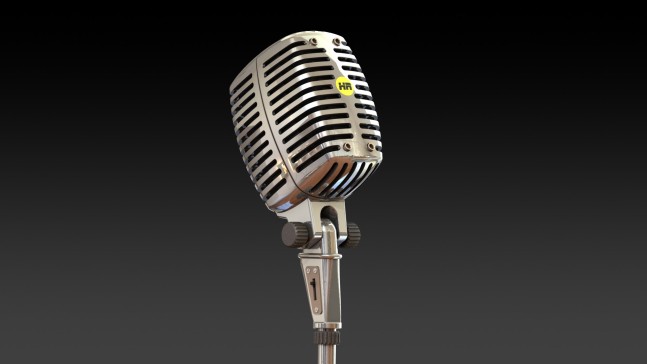 05-麦克风 Microphone old style SW