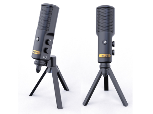01-麦克风 blue-branded-microphone-concept SW