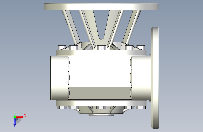 gearbox-mvf63-f-变速箱 俯视图