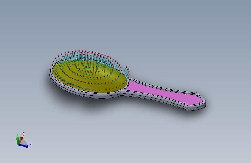 21-梳子 塑料梳子 木梳子 牛角梳hair-brush-21 5 STP SW