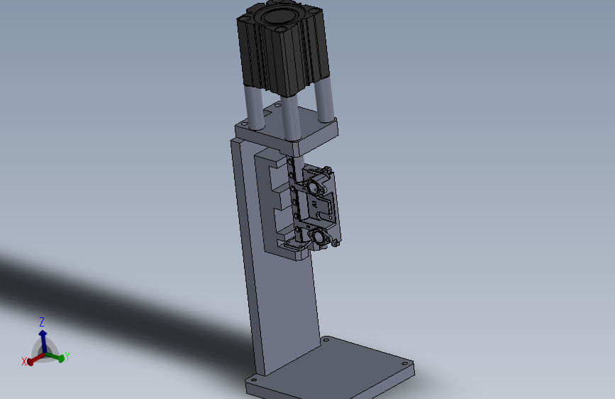 JSQ13GT10_03BX喷气管总成封15压盖工装1