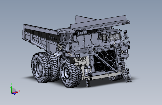 komatsu（小松）830E-AC矿用自卸卡车