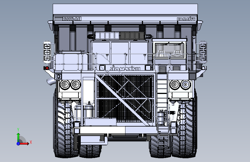 komatsu(小松)830E-AC矿用自卸卡车