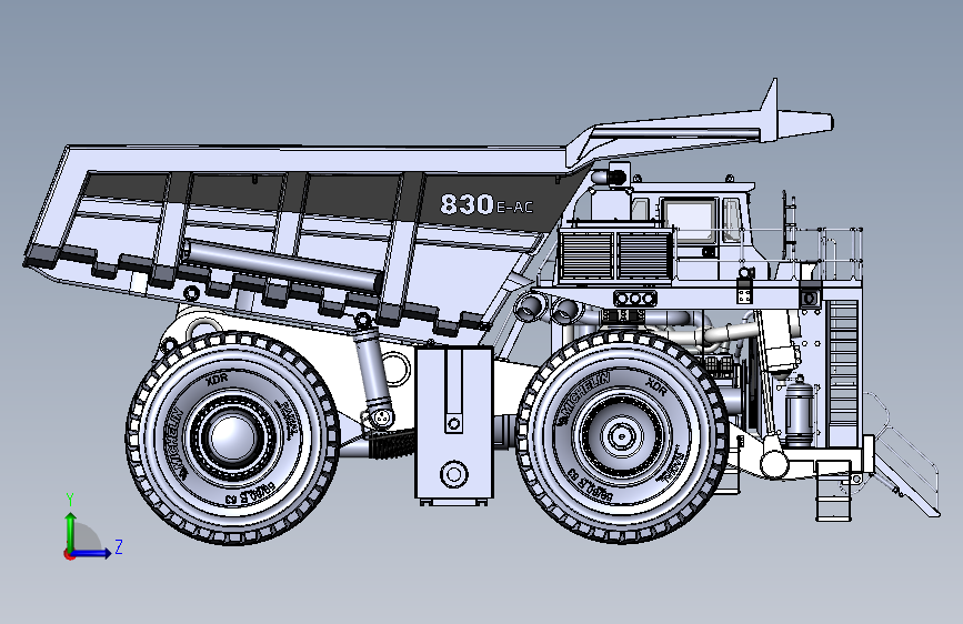 komatsu(小松)830E-AC矿用自卸卡车