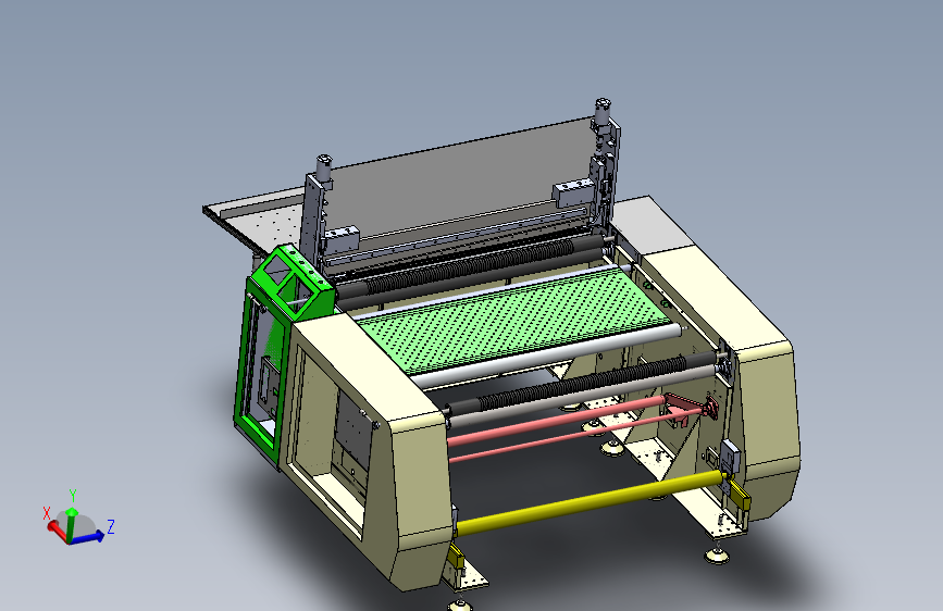 PP裁切机3D模型