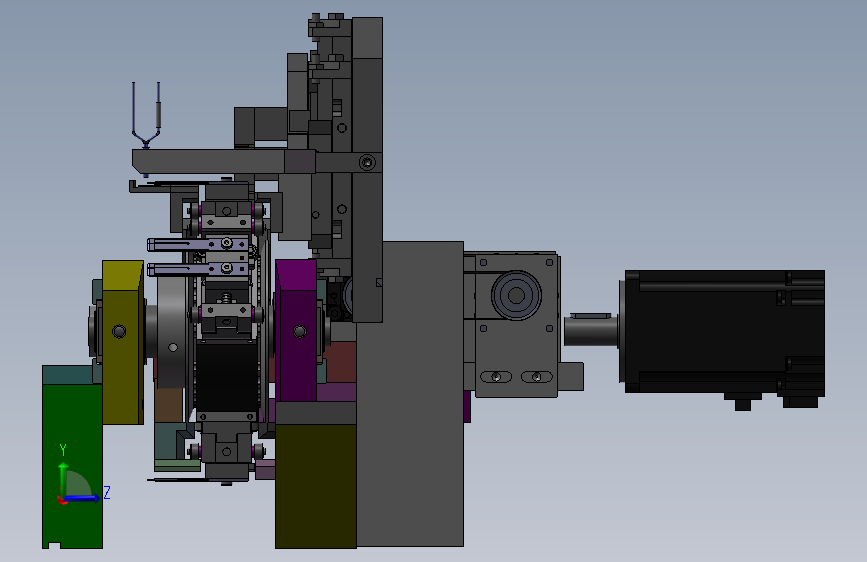 usb组装检测循环流线_SOLIDWORKS 2024_模型图纸下载 – 懒石网