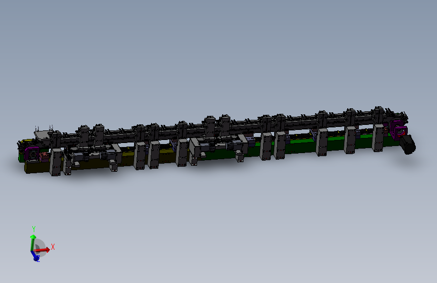usb组装检测循环流线_SOLIDWORKS 2024_模型图纸下载 – 懒石网