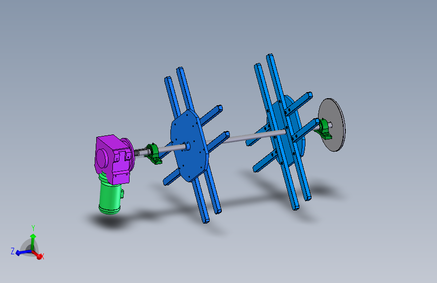 翻转及传送机构3D数模图纸+Solidworks设计