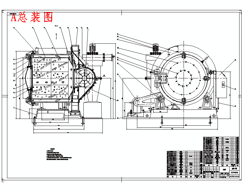 Q3110滚筒式抛丸清理机的设计-总装、弹丸循环及分离装置、集尘器设计含8张CAD图