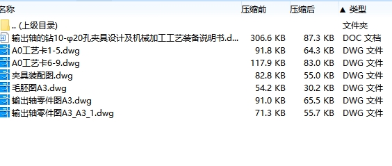 输出轴的钻10-φ20孔夹具设计及机械加工工艺装备含3张CAD图
