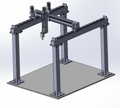滴药机械手的设计及SolidWorks建模图