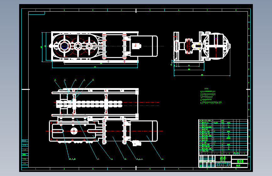 D1349-刮板输送机设计+CAD+说明书==174327=250