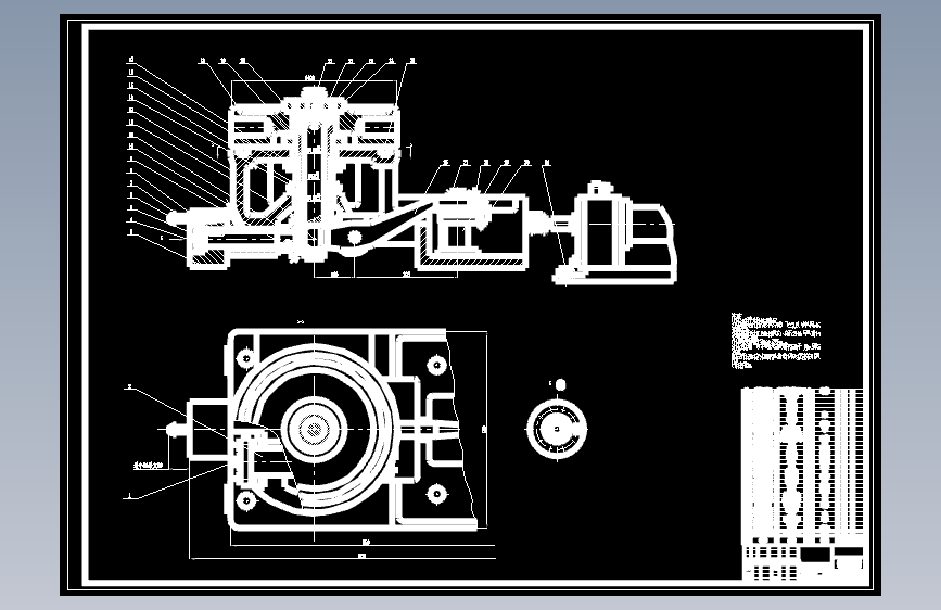 D1406-专用转塔车床转塔刀架部件设计+CAD+说明书==281713=330
