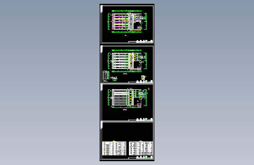 Z2217-5万吨深床反硝化滤池-工艺CAD图纸==895060=50
