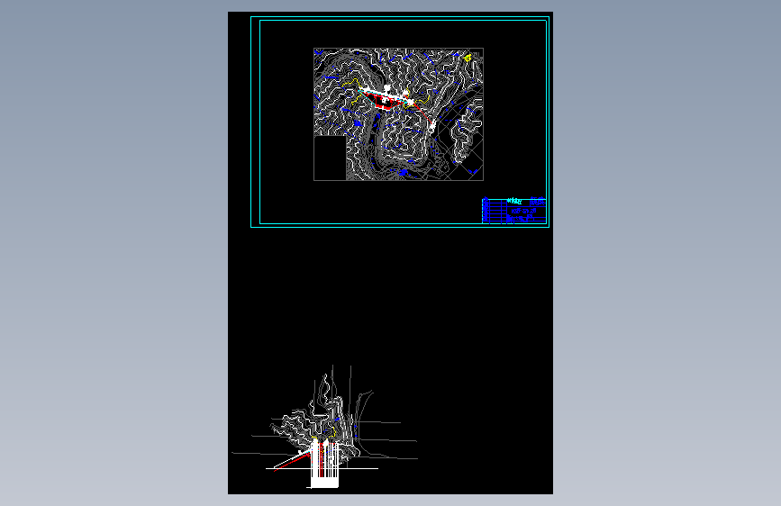 Z1146-某水利枢纽重力坝设计(含CAD图纸)+CAD==244603=200
