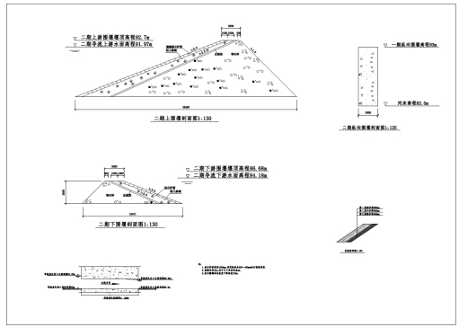 Z1274-某混凝土重力坝围堰施工导流图纸==341456=50