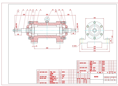 Z2056-125轴承箱图纸CAD图纸==833769=50
