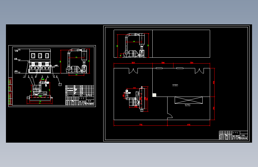 Z2085-XF0.25X3B沸腾床干燥机CAD图纸==1470993=80