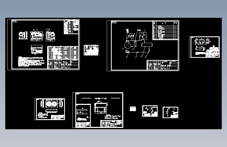 Z2111-风冷冷凝制冷压缩机组CAD图纸==741580=60