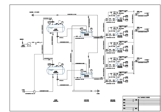 Z2130-净水厂加药装置工艺流程图CAD图纸==772731=50