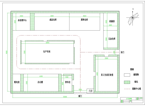 Z2146-面包工厂设计CAD图纸==1579154=180