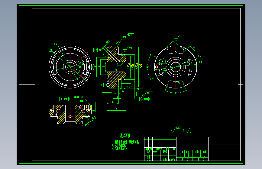 Z0948-叶片泵（全套CAD)-设计