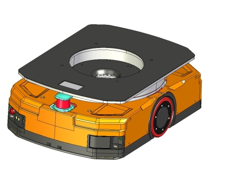 Z1110-0.6T潜伏顶升AGV三维Step无参
