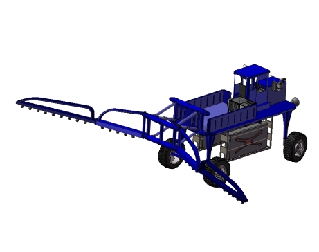 Z1424-超大型农田喷药机三维SW2015带参