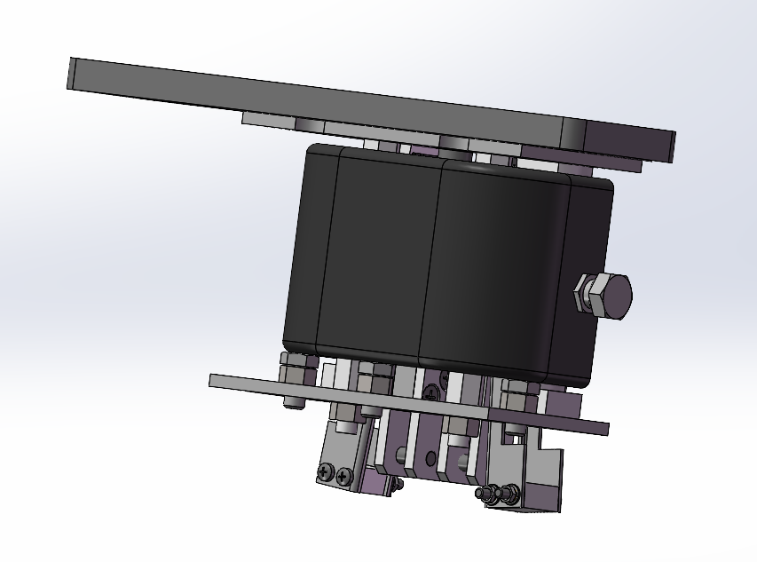 Z1481-堆垛机用安全钳 三维Step无参