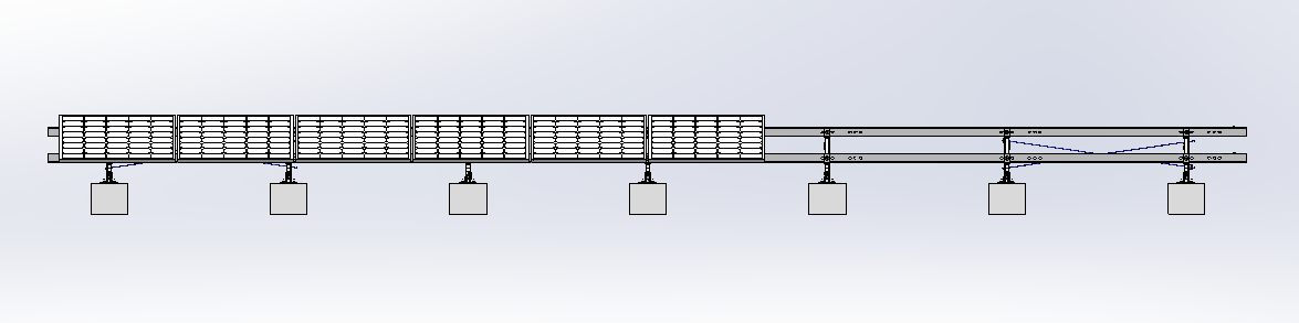 Z1693-屋面支架1X10组件光伏阵列三维SW2018带参