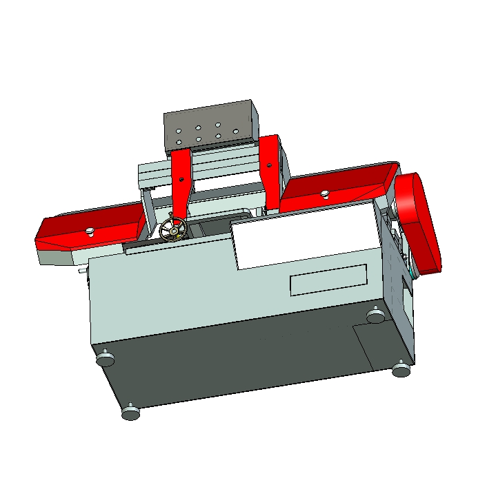 Z1710-小型卧式带锯床三维UG10.0无参