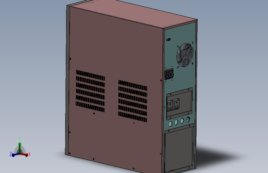Z1779-1K2K UPS电源三维SW2021带参