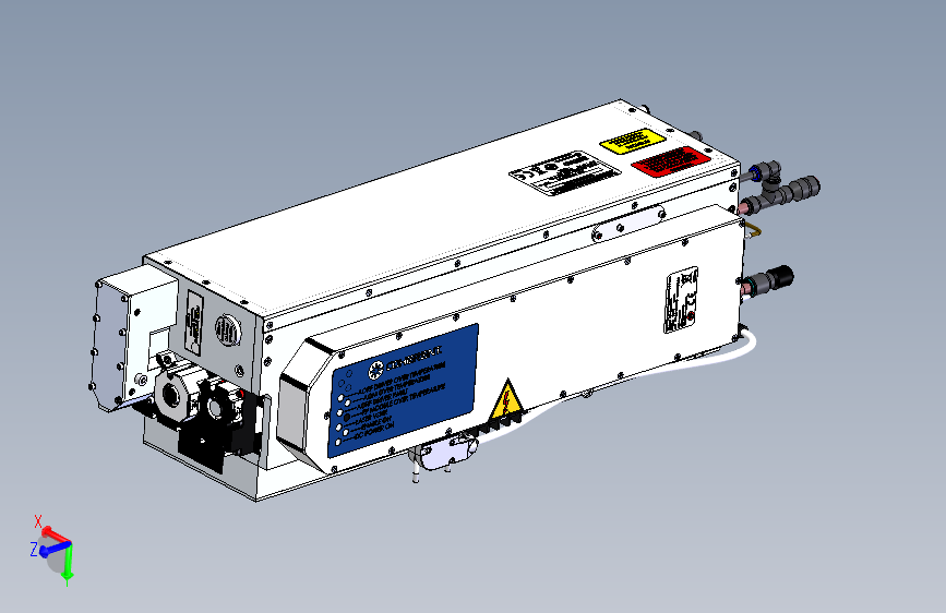 Z1885-相干CO2激光器三维SW2022无参
