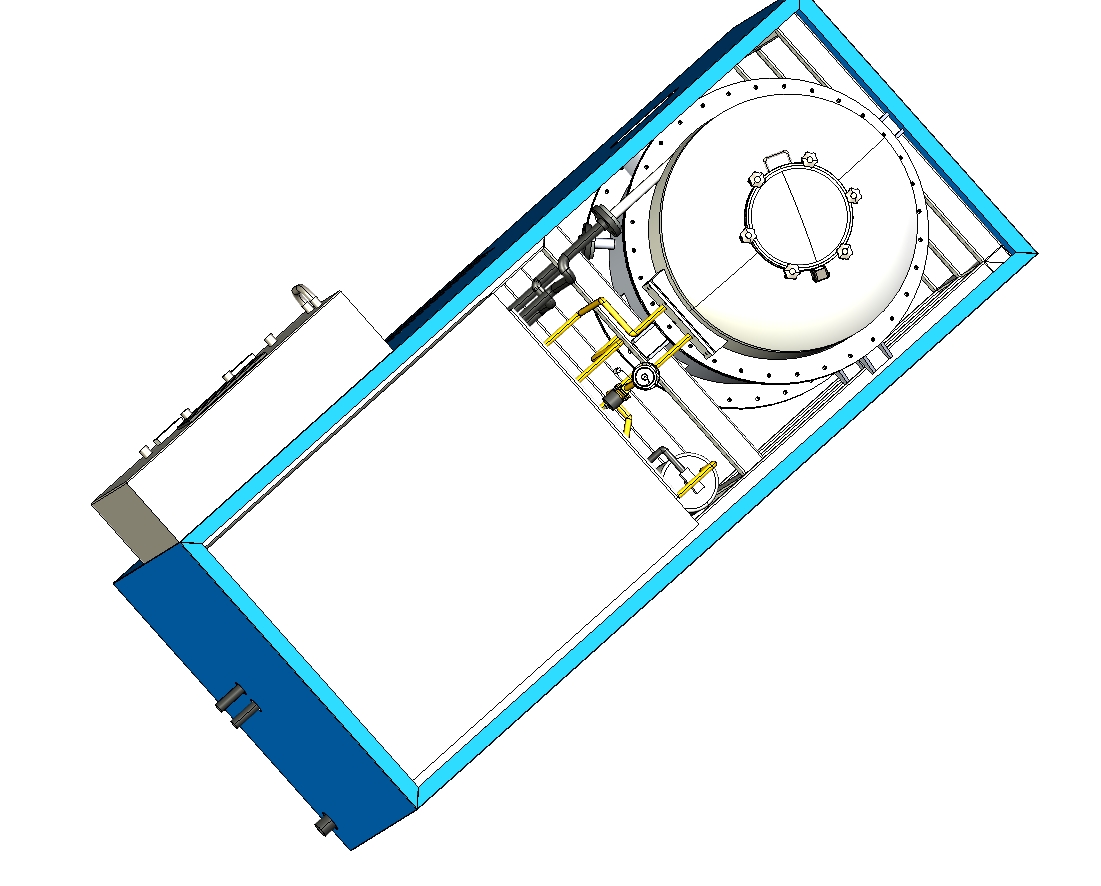 Z2269-低温热泵蒸发器三维Step无参