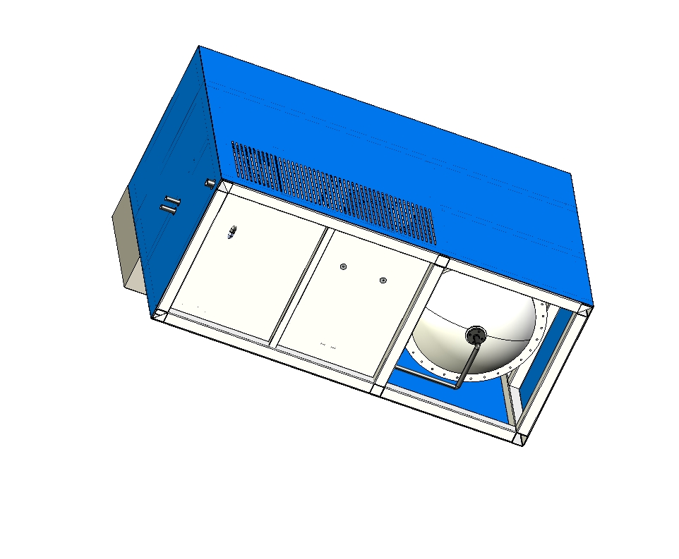 Z2269-低温热泵蒸发器三维Step无参