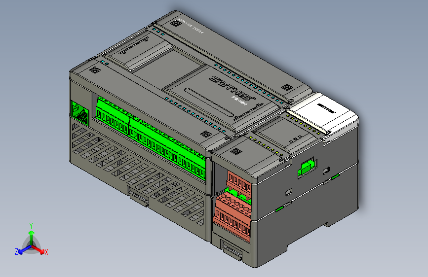Z2294-工控PLC 三维Step无参