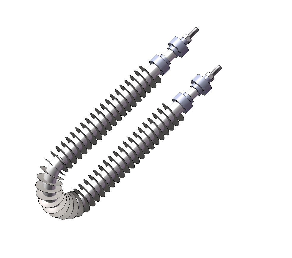 Z2326-空气加热管三维SW2012无参