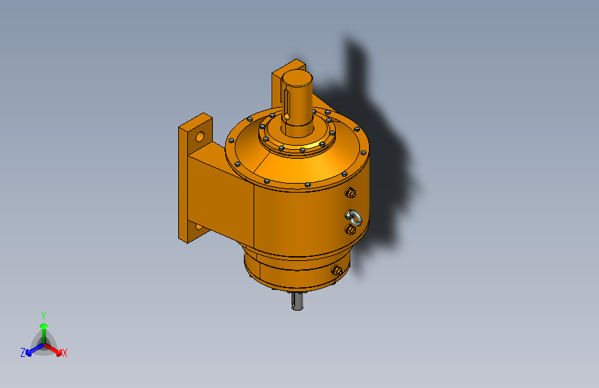 Z1135-渐开线行星齿轮减速器+CAD+说明书