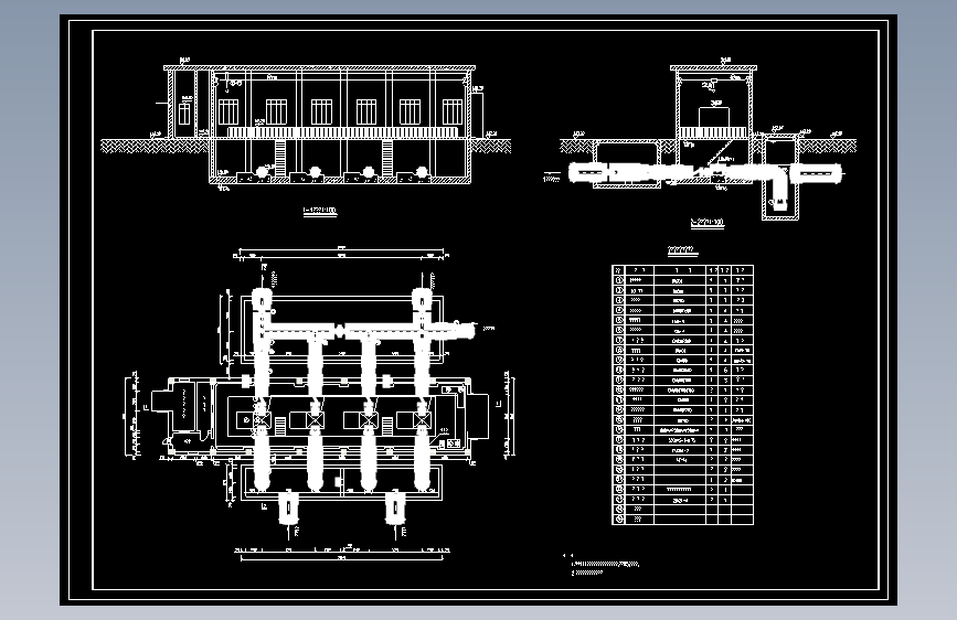 Z1144-某城市给水工程二级水泵站工艺设计+CAD+说明书==1556553=150
