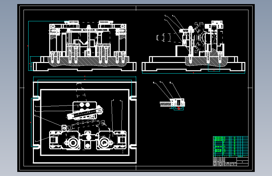 Z1175-转向节钻夹具图+CAD+说明书==1287100=150