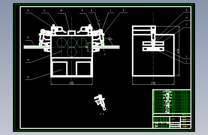 Z1814-输电线路除冰机器人除冰机构设计+CAD+说明书==50795=65