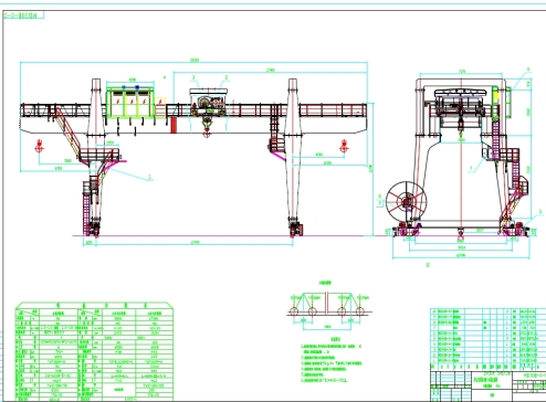 Z1830-30T 门式起重机设计 含全套图纸 计算说明书+CAD+说明书==101778=60