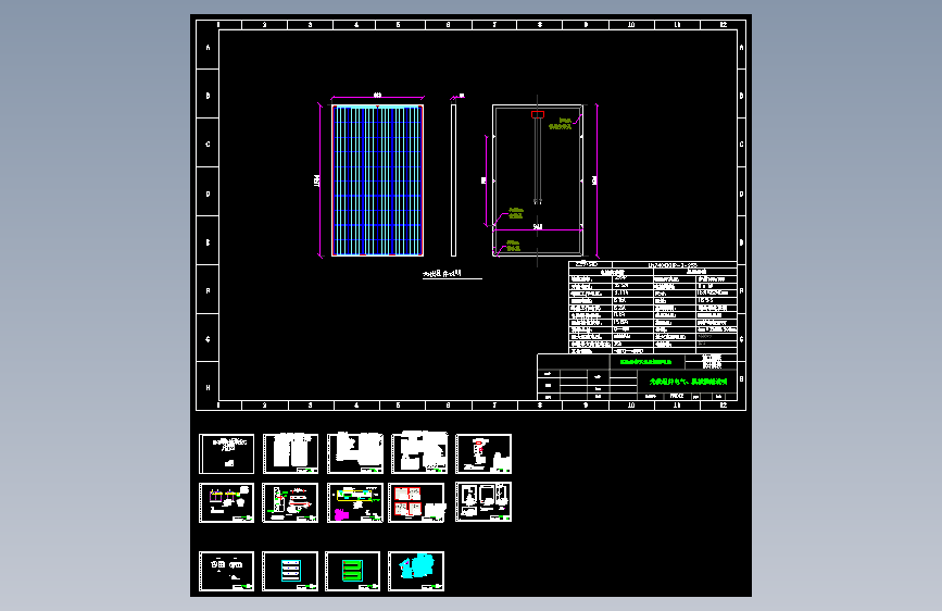 X0010-10KWp屋顶光伏并网发电系统施工图CAD图纸==1249901=20