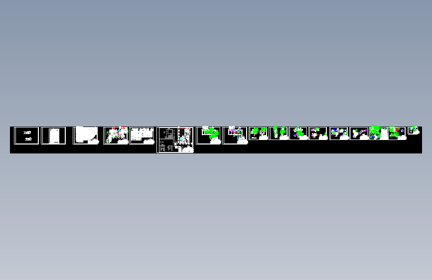 X0024-200m3d生活污水处理MBR工艺CAD图纸==757723=15